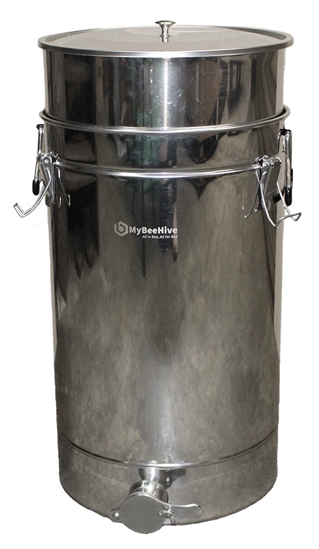 ステンレスタンク36L（こしアミ付き）の通販 | 採蜜用品,はちみつ瓶詰