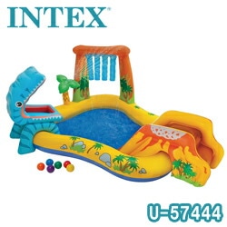 INTEX 家庭用プール インテックス ダイナソア プレイセンター キッズ 子供用プール すべり台付き ビニールプール お家でプール