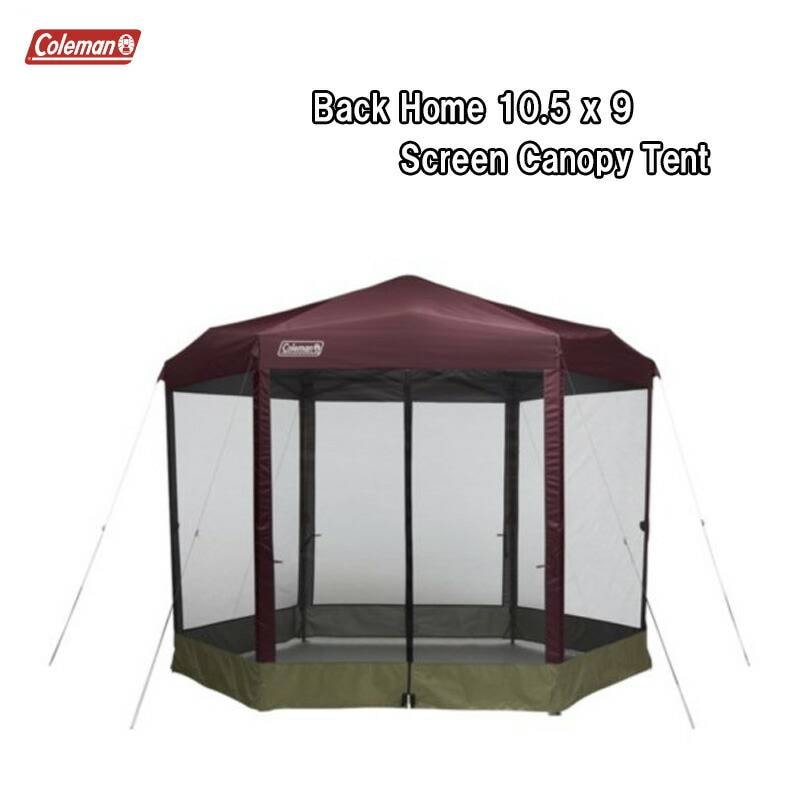 【即納！】コールマン スクリーン キャノピー テントCOLEMAN BACK HOME 10.5ｘ9 SCREEN CANOPY TENTUSA直輸入品 [2156415]