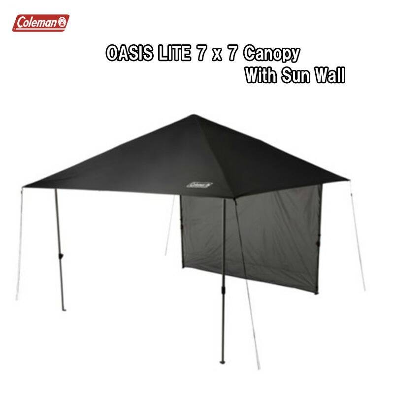 【即納！】コールマン キャノピー COLEMAN OASIS LITE 7ｘ7 CANOPY with Sun WallUSA直輸入品 [2156416]