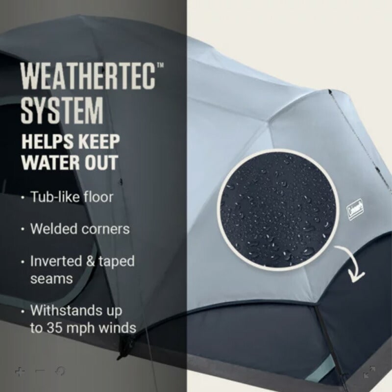 【即納！】コールマン スカイドーム XL 8人用 テント COLEMAN SKYDOME XL 8-Person CAMP TENT with LED Lighting USA直輸入品 [2155785]