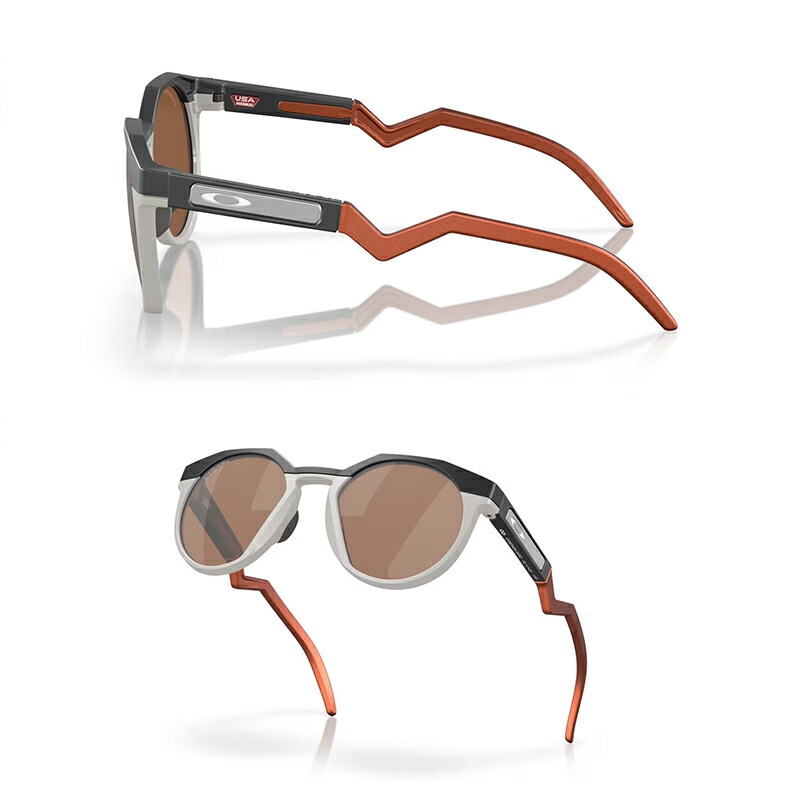 オークリー サングラス OAKLEY HSTN OO9242A-0652 Matte Carbon / Prizm Tungsten Low Bridge Fit ハウストン [日本正規品]