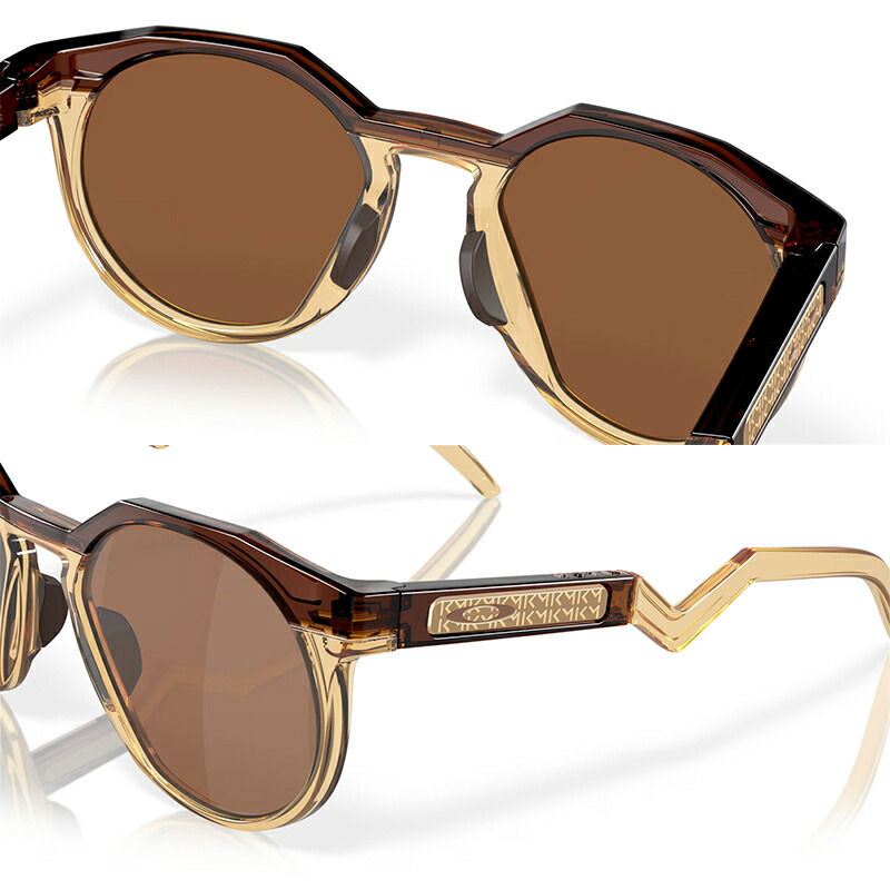 オークリー サングラス OAKLEY HSTN OO9242A-0752 Dark Amber/Light Curry / Prizm Tungsten Low Bridge Fit ハウストン [日本正規品]