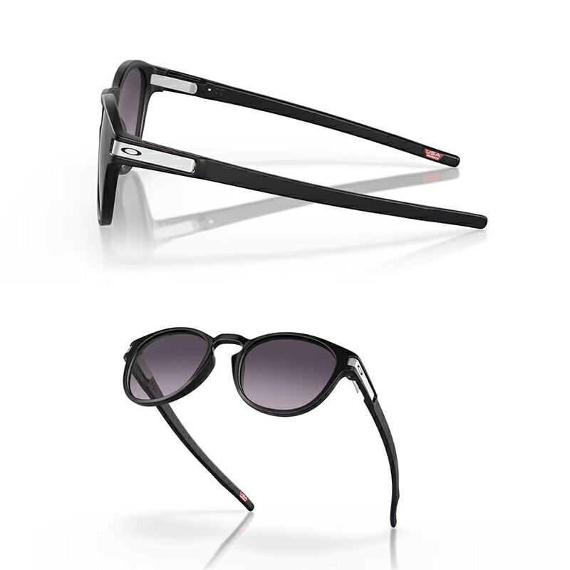 ※完売※オークリー サングラス OAKLEY LATCH OO9349-4353 Matte Black / Prizm Grey Gradient Low Bridge Fit ラッチ [日本正規品]