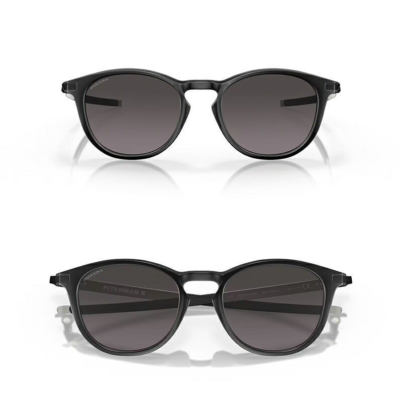 オークリー サングラス OAKLEY PITCHMAN R OO9439-1450 Satin Black / Prizm Grey Gradient High Bridge Fit ピッチマンアール [日本正規品]