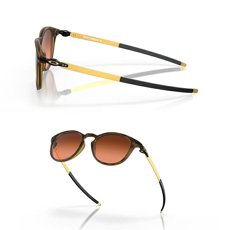 オークリー サングラス OAKLEY PITCHMAN R OO9439-1550 Matte Brown Tortoise / Prizm Brown Gradient High Bridge Fit ピッチマンアール [日本正規品]