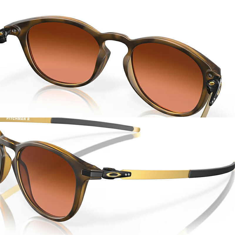 オークリー サングラス OAKLEY PITCHMAN R OO9439-1550 Matte Brown Tortoise / Prizm Brown Gradient High Bridge Fit ピッチマンアール [日本正規品]