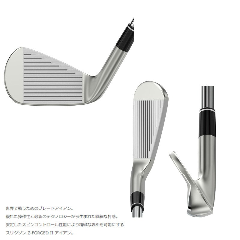 Srixon Z-Forge2 アイアンセット P〜5番 DG-S200 DST スリクソン Z-FORGED II アイアン ダイナミックゴールド DST シャフト