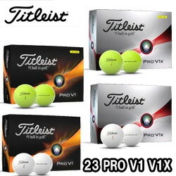 2023NEWモデル タイトリスト Titleist Pro V1 Ball Pro V1X Ball プロV1 プロV1X ゴルフボール 1ダース(12個入り)日本正規品
