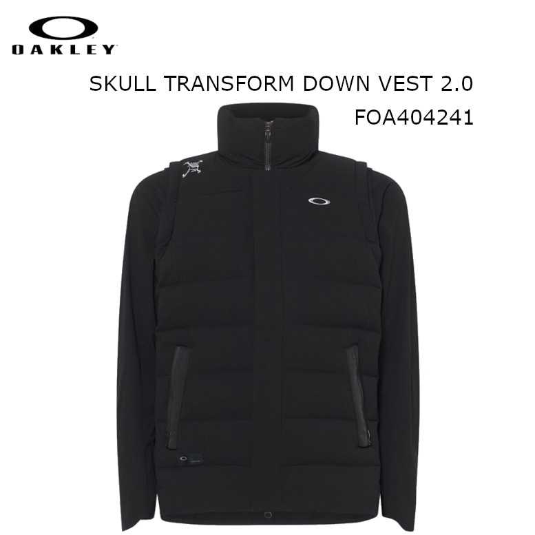 OAKLEY オークリー スカル ダウン ベスト SKULL TRANSFORM DOWN VEST 2.0 FOA404241 日本正規品