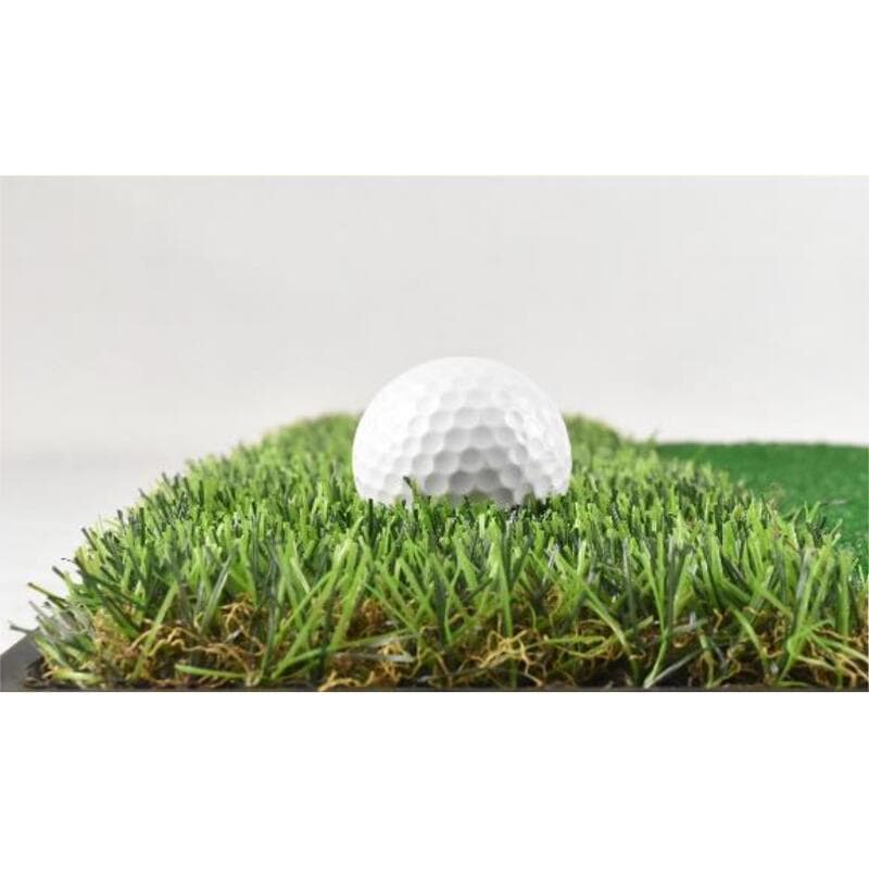 ライト ゴルフ練習マット 2Way Mat 素振り スイング 練習器具 室内 屋外 人工芝 ゴムマット 50×30cm ゴルフマット ゴルフ ゴルフティー M-155