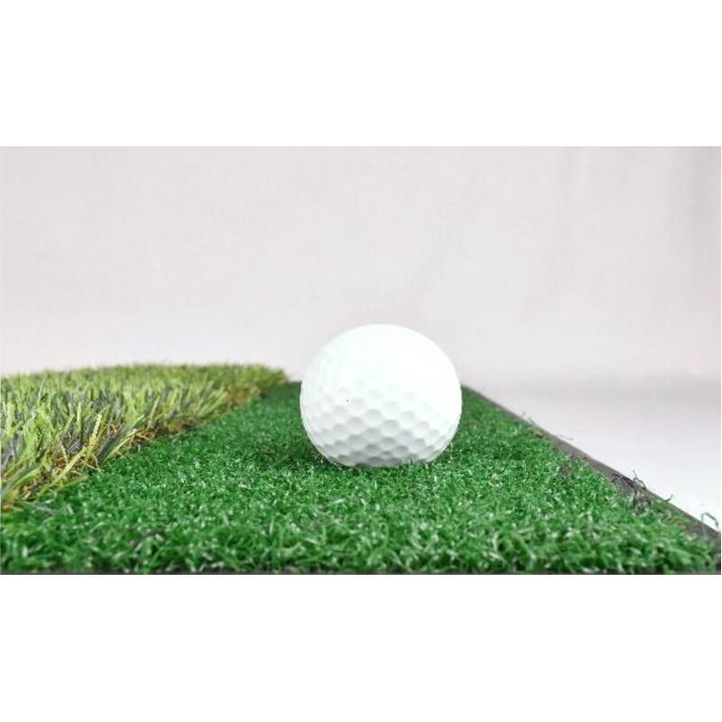 ライト ゴルフ練習マット 2Way Mat 素振り スイング 練習器具 室内 屋外 人工芝 ゴムマット 50×30cm ゴルフマット ゴルフ ゴルフティー M-155