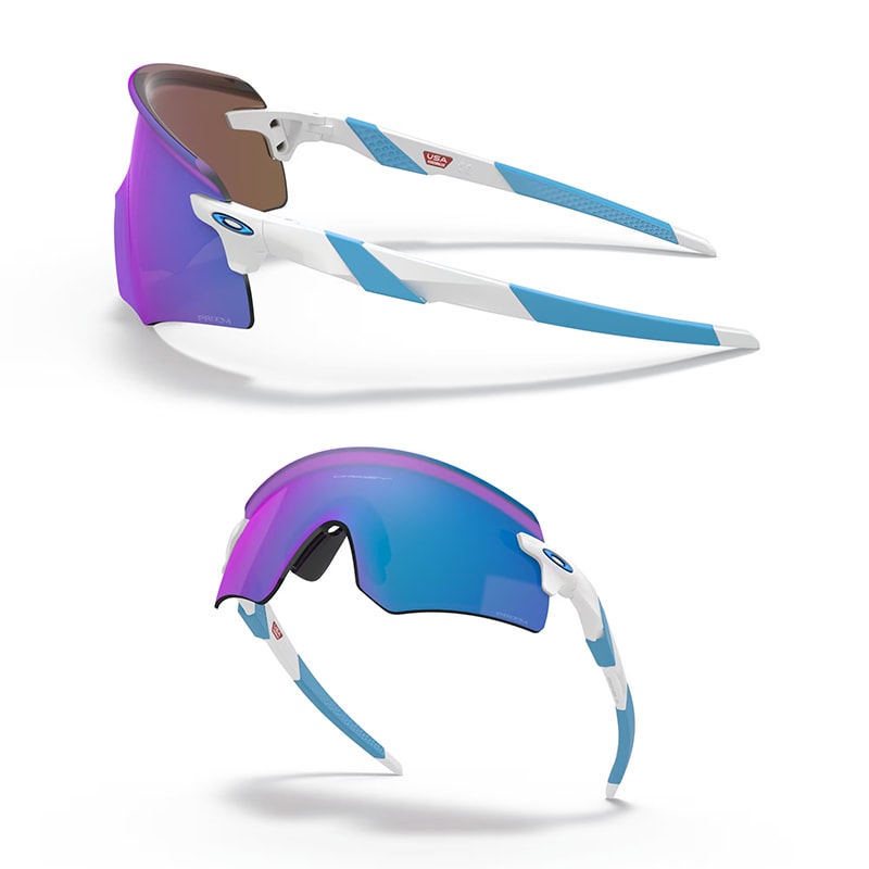 オークリー サングラス OAKLEY Encoder OO9472F-0539 Prizm Sapphire / Polished White ローブリッジフィット エンコーダー [日本正規品]