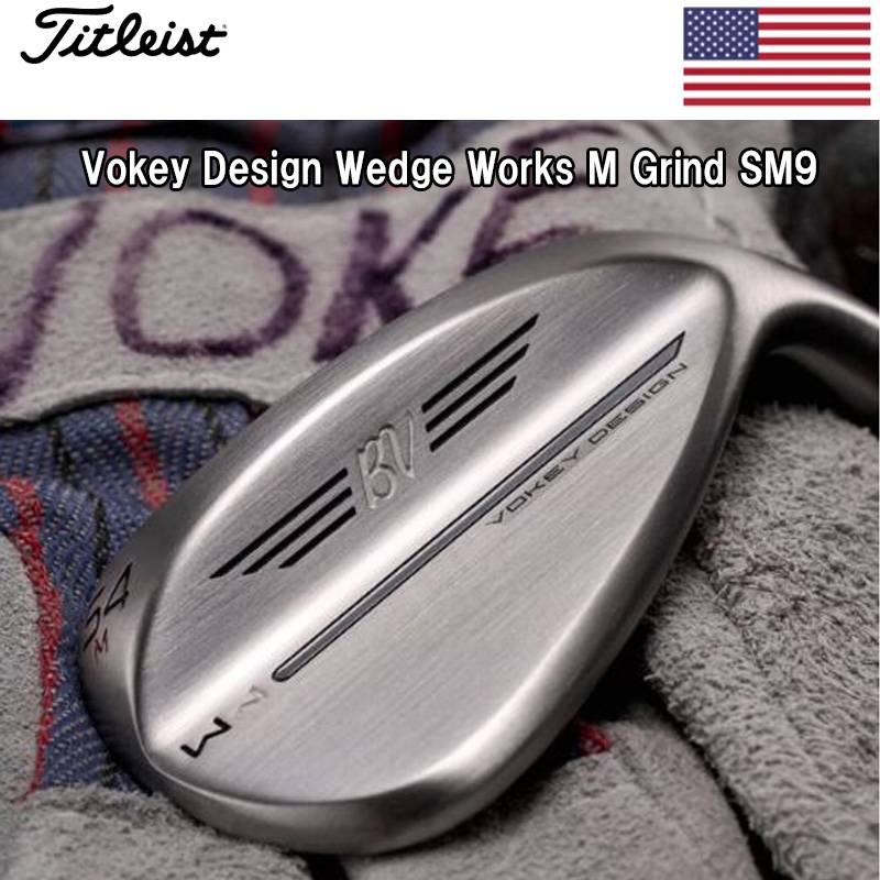 ※完売※タイトリスト ウェッジワークスモデル TITLEIST VOKEY DESIGN WEDGE WORKS 54-08M CHROME WEDGE USA直輸入品