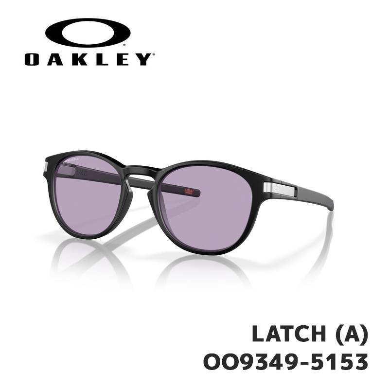 オークリー サングラス OAKLEY LATCH (A) OO9349-5153 Matte Black / Prizm Slate ローブリッジフィット ラッチ [日本正規品]