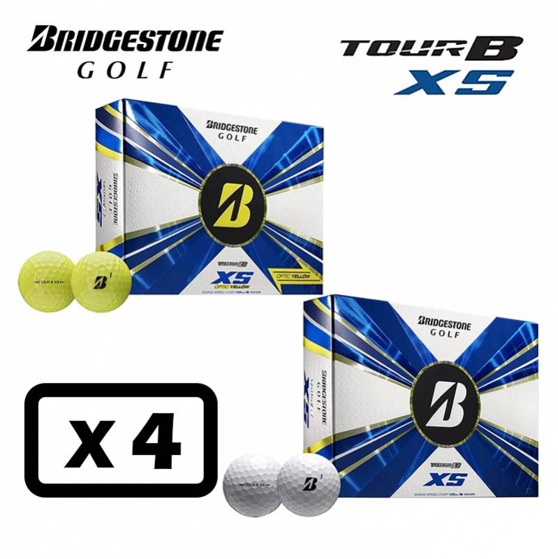 BRIDGESTONE TOUR B XS 2022 ゴルフボール ブリヂストン ツアーBXS 4ダースセット(12個入り×4) USA直輸入品