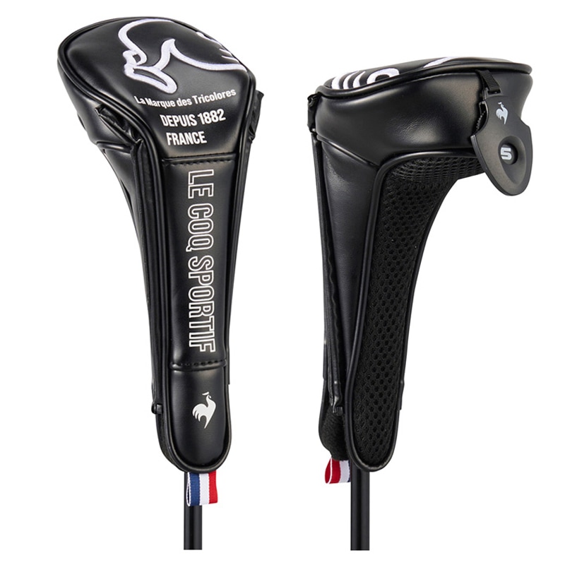 ルコックスポルティフ ユーティリティ用ヘッドカバー マグネットタイプ 2024年モデル le coq sportif QQBXJG40 ブラック【正規品】	