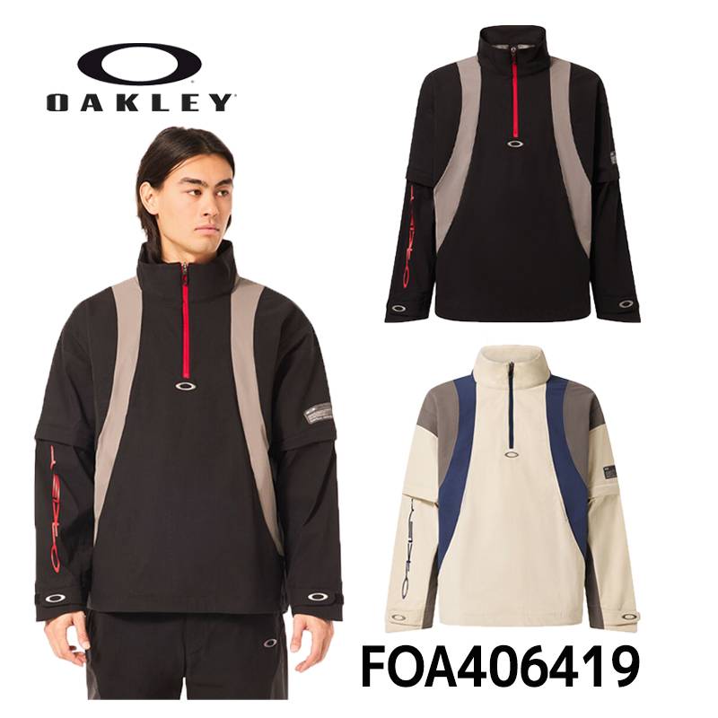 オークリー オーバージャケット アイコン シェイププルOAKLEY ICON SHAPE PULLOVER JACKET FOA406419 ゴルフウェア  [日本正規品]