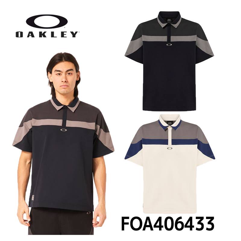オークリー ポロシャツ アイコン シェイプシャツOAKLEY ICON SHAPE SHIRT FOA406433 半袖 スポーツウェア  [日本正規品]