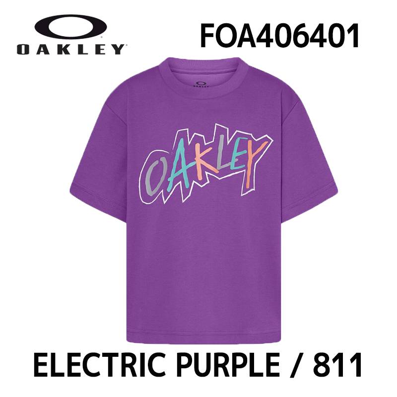 オークリー キッズ TシャツOAKLEY ENHANCE STRT SS TEE GA YTR 7.0 FOA406401 半袖 ジュニア 子供 吸汗速乾 裏点接触  [日本正規品]