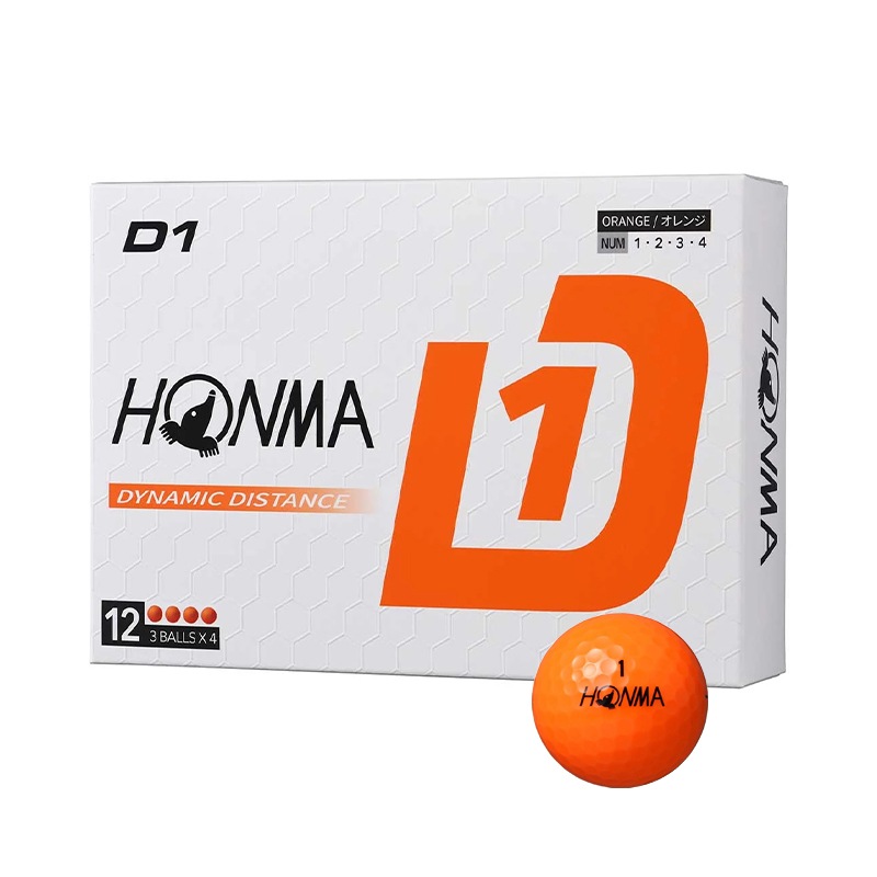 【在庫あり・即納】HONMA ホンマ D1 Ball 2024 D1 ボール 1ダース（12個入り）日本正規品【BT2401】 ゴルフボール