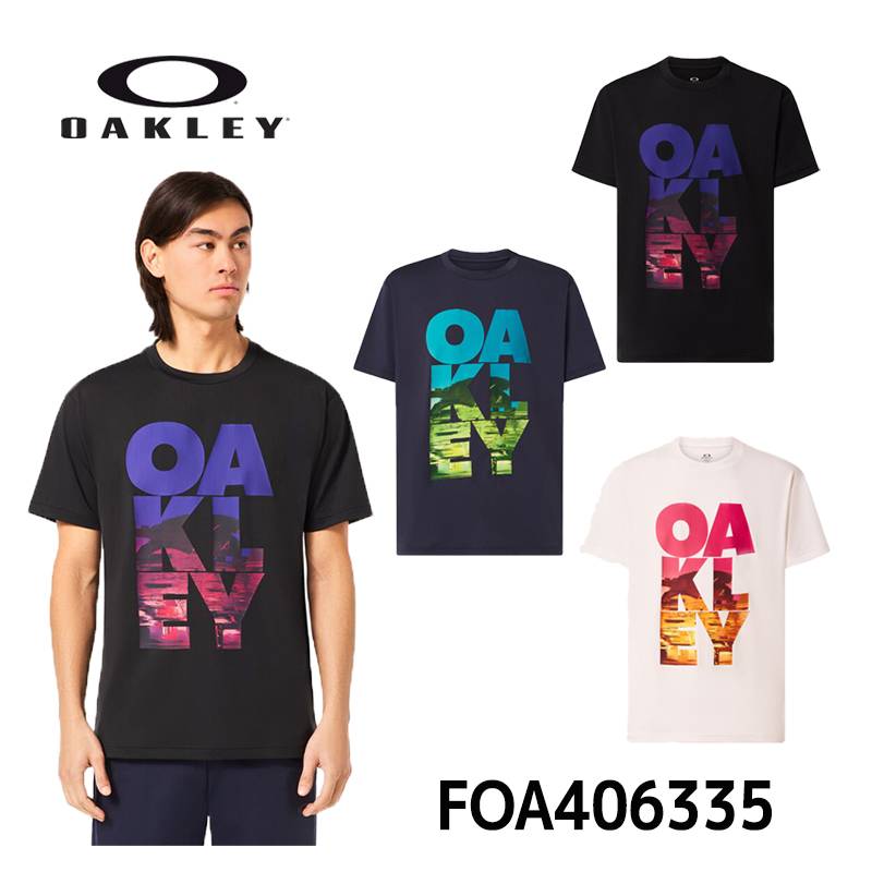 オークリー Tシャツ エンハンス アイコン 3.0OAKLEY ENHANCE QDEVO SS TEE ICON 3.0 FOA406335 接触冷感 吸汗速乾性 高伸縮性 半袖  [日本正規品]
