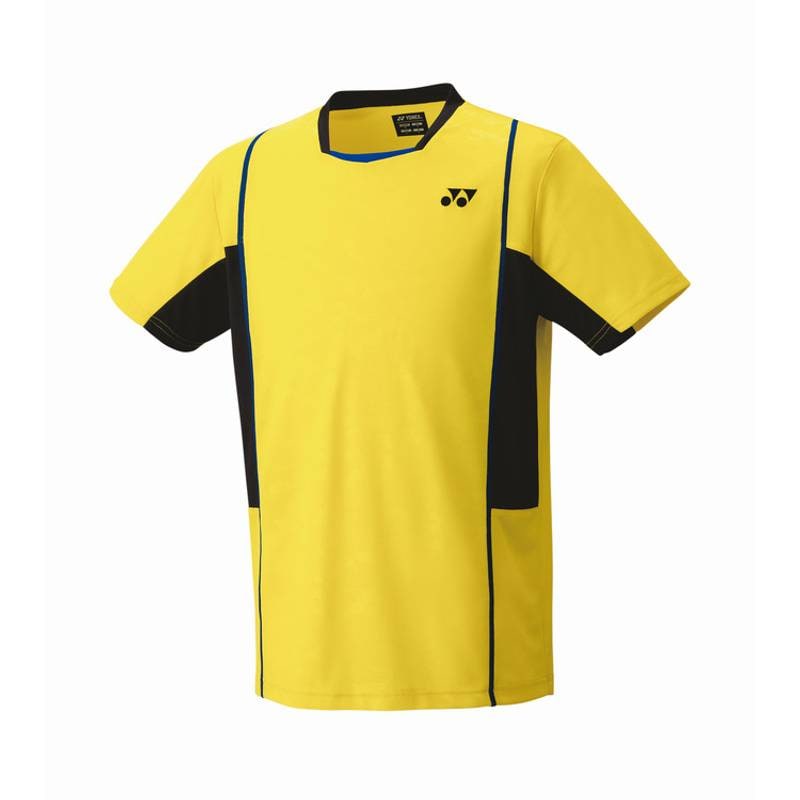YOB24228 ヨネックス Tシャツ ユニL イエロー YONEX（ヨネックス） ユニドライTシャツ 16724Y 半袖トップス