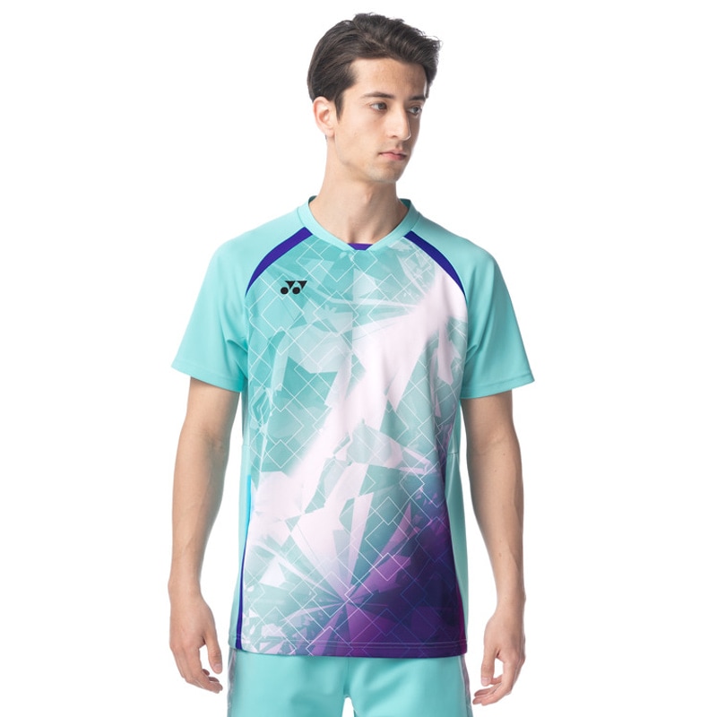 YONEX ユニフォーム 試合用 Mサイズ バドミントン テニス YONEX 10458 ゲームシャツ フィットスタイル ウェア(ユニ/メンズ