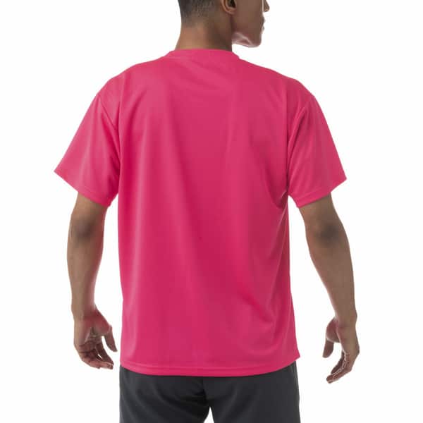 ヨネックス ドライTシャツ.16500 ネオンピンク ユニセックス 男女兼用