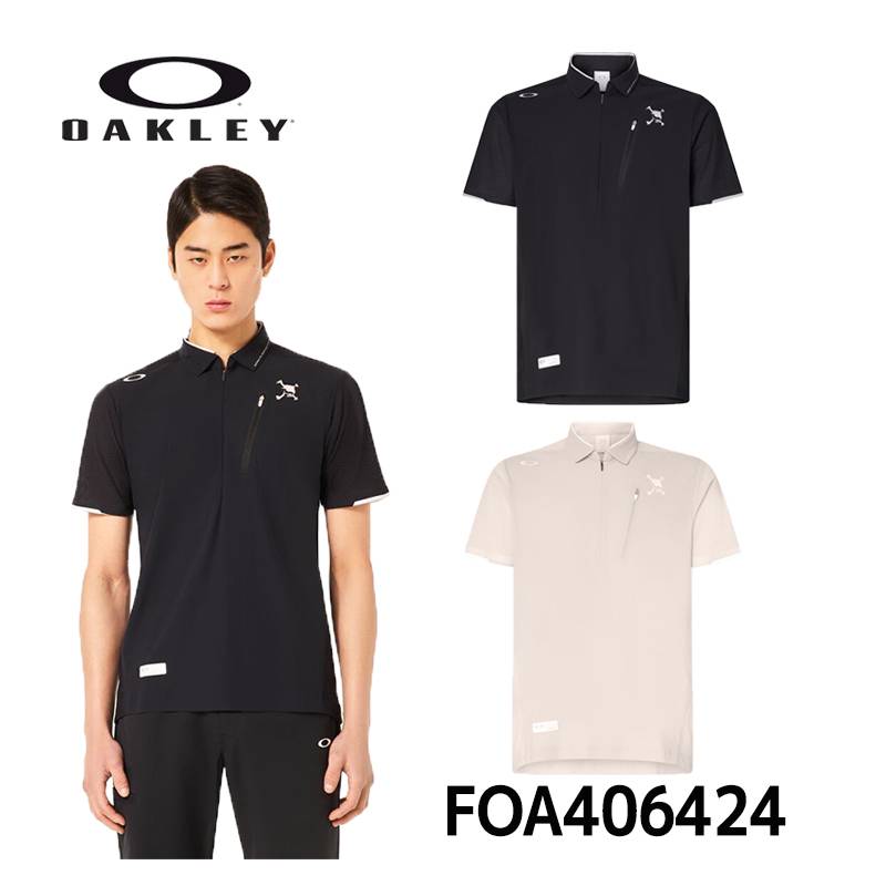 オークリー ポロシャツ スカルシンクロハーフハイブリッドシャツOAKLEY SKULL ENDEAVOR PO HOODY 2.0 FOA406424 ｽﾎﾟｰﾂ半袖  [日本正規品]