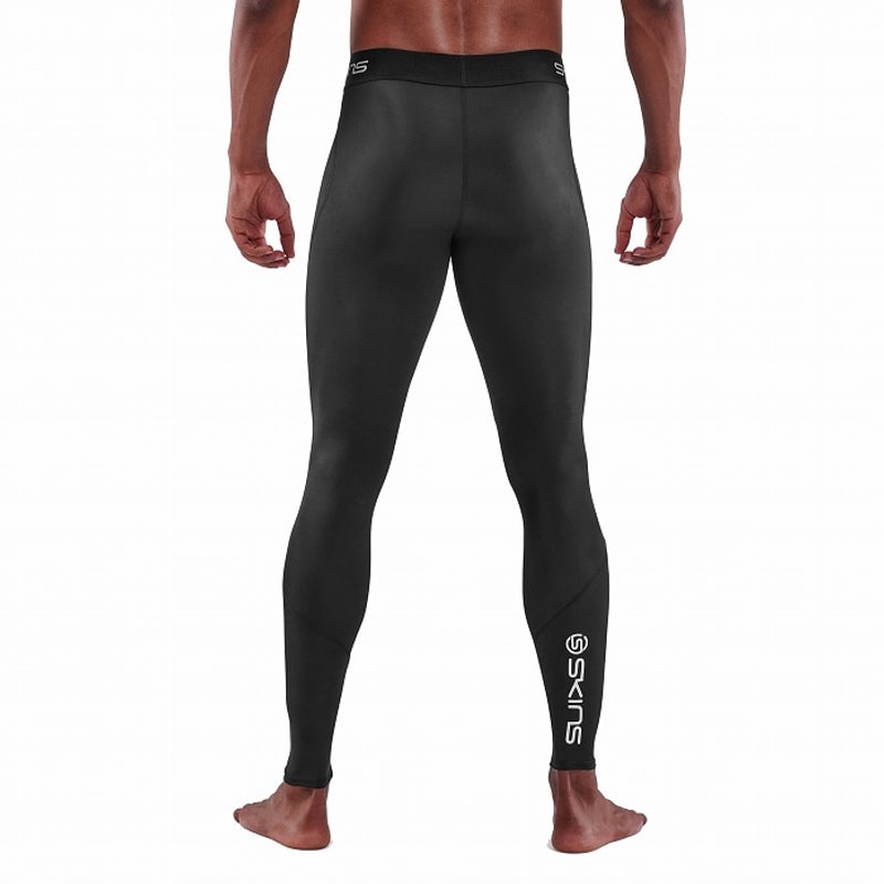 スキンズ SERIES-1 ロングタイツ ブラック 18171110-019 メンズ SKINS コンプレッションウェア フィットネス トレーニング ヨガ ジム