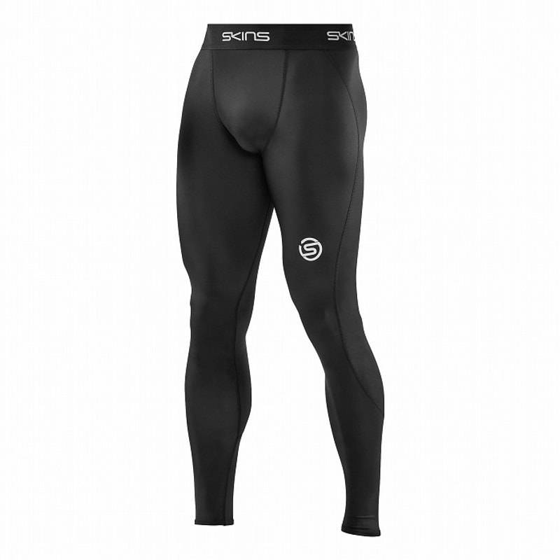 スキンズ SERIES-1 ロングタイツ ブラック 18171110-019 メンズ SKINS コンプレッションウェア フィットネス トレーニング ヨガ ジム