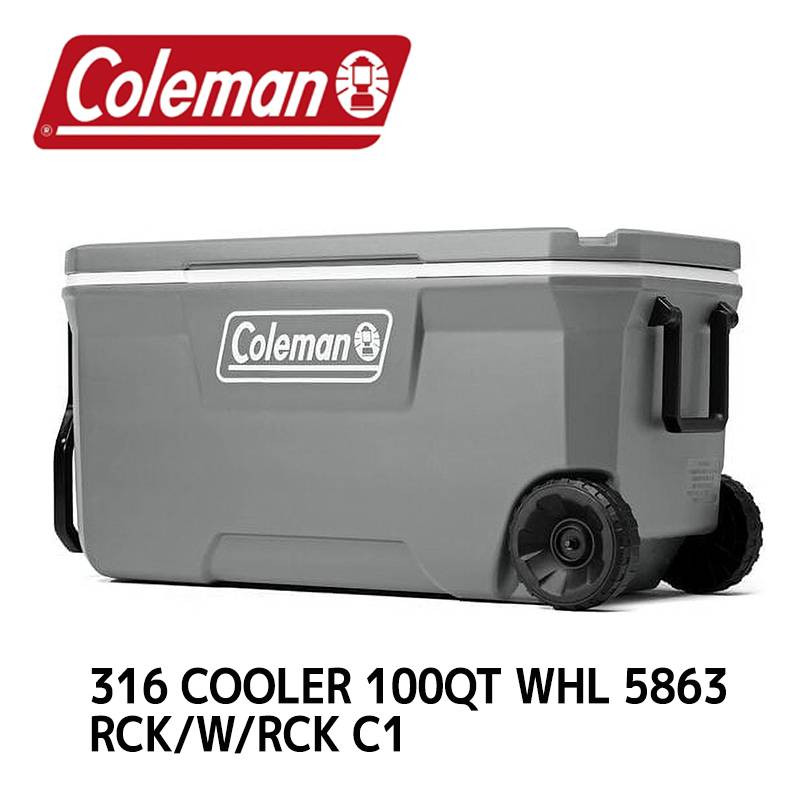コールマン クーラーボックス COLEMAN 316 Series 100QT Wheeled