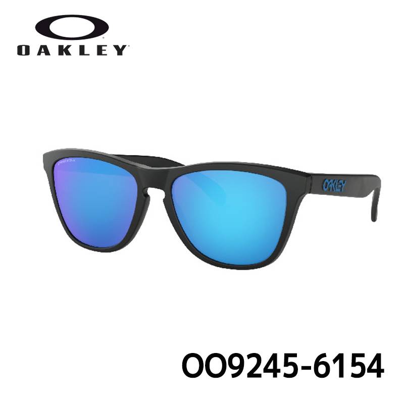オークリー サングラス フロッグスキンOAKLEY FROGSKINS (A) OO9245-6154 MATTE BLACK/PRIZM SAPPHIRE  [日本正規品]