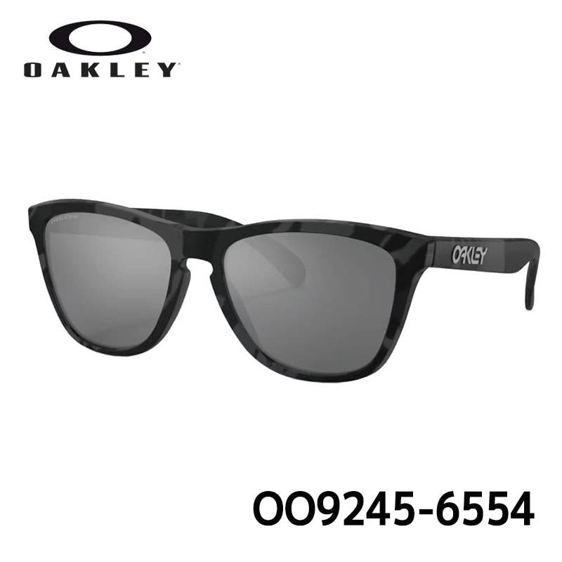 オークリー サングラス フロッグスキンOAKLEY FROGSKINS (A) OO9245-6554 BLACK CAMO/PRIZM BLACK  [日本正規品]