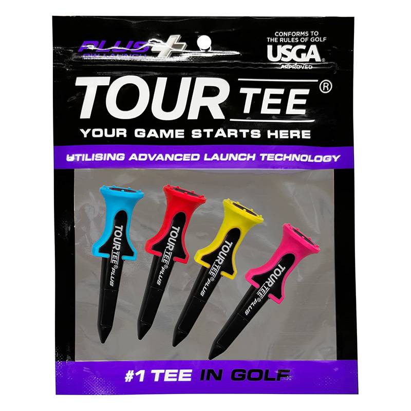 Tour Tee PLUS LOW LAUNCH 4本入りツアーティー プラス ローランチ ゴルフティー T-497 9360416000164