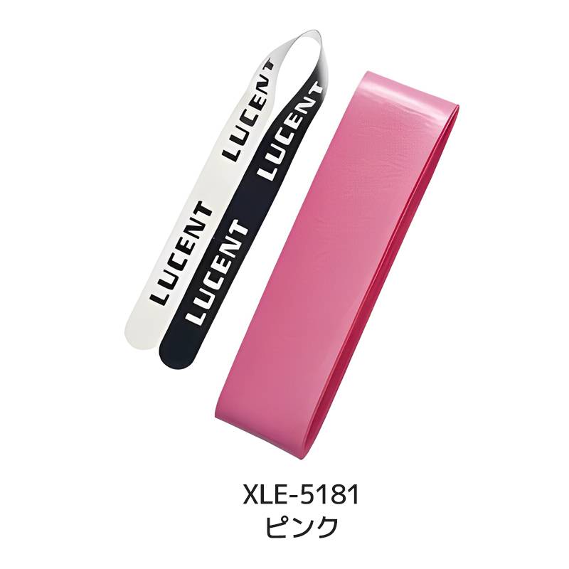 ルーセント テニス ウェットグリップテープ (ピンク) XLE5181 ピンク  LUCENT