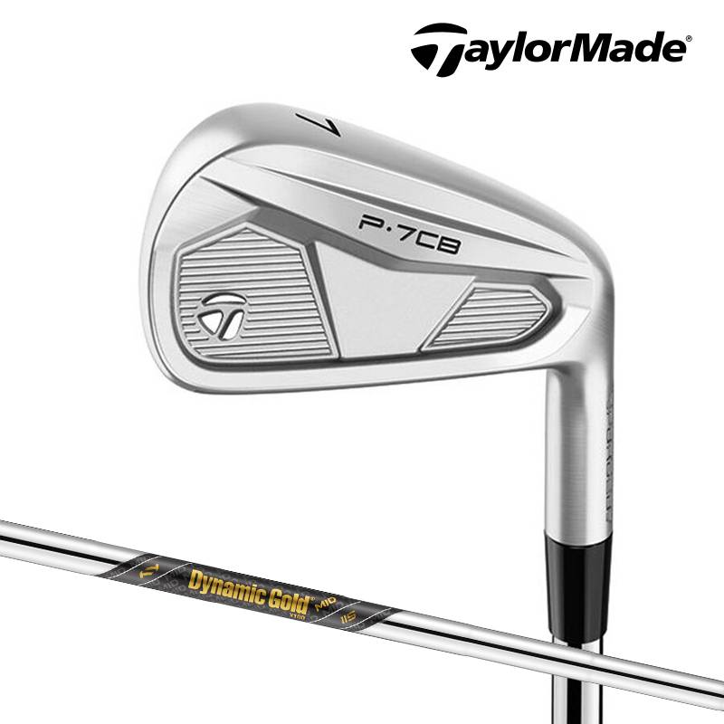 テーラーメイド P7CB 2024年モデル アイアン 5本セット(6-PW) Dynamic Gold MID 115 (S200) スチールシャフト メンズ 右利き用 TaylorMade 日本モデル
