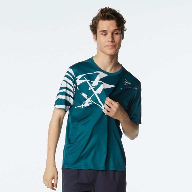 ダンロップ UNISEX GAME SHIRT DAP-1303 ゲームシャツ ホワイト