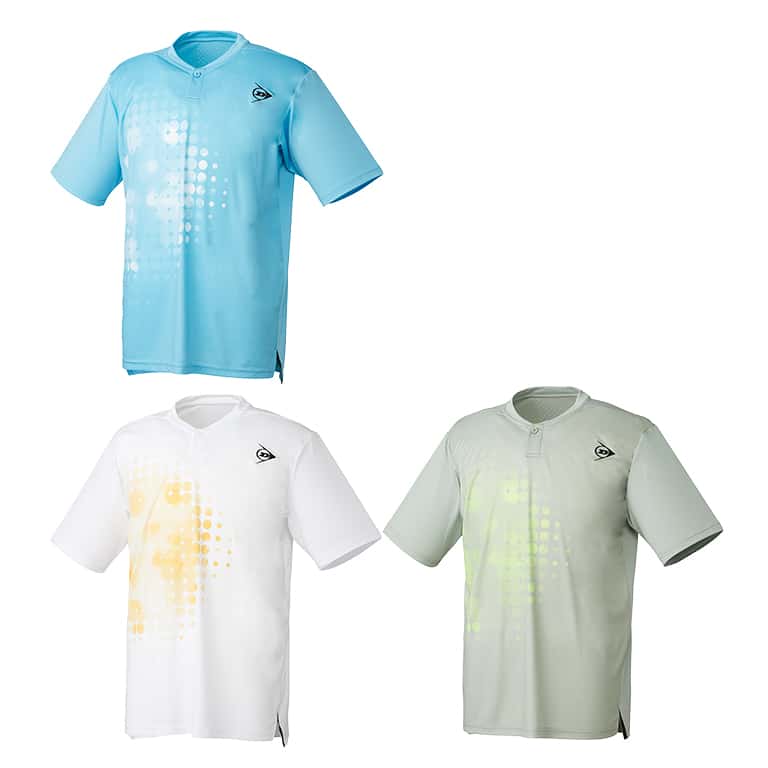 ダンロップ UNISEX GAME SHIRT DAP-1341 ゲームシャツ オリーブ テニス