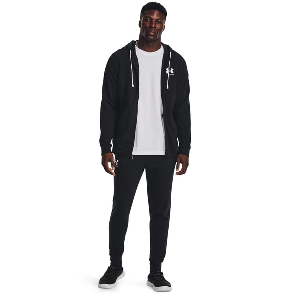 アンダーアーマー UAライバルテリー ジョガーパンツ 1380843-001 Black/OnyxWhite メンズ トレーニング UNDER ARMOUR