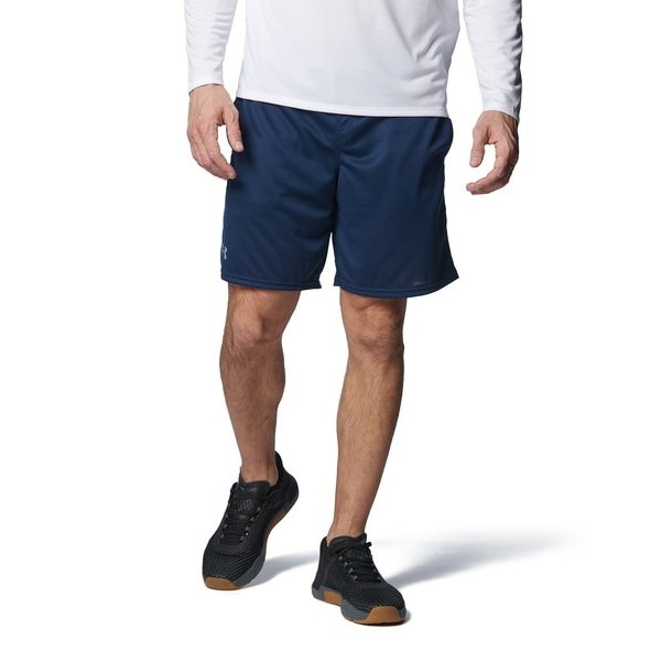アンダーアーマー UAテック メッシュショーツ 1358564-408 Academy/Steel メンズ トレーニング UNDER ARMOUR
