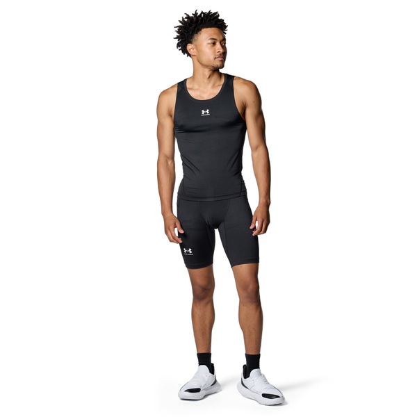 アンダーアーマー UAヒートギア コンプレッション ショーツ 1371948-001 Black メンズ バスケットボール UNDER ARMOUR