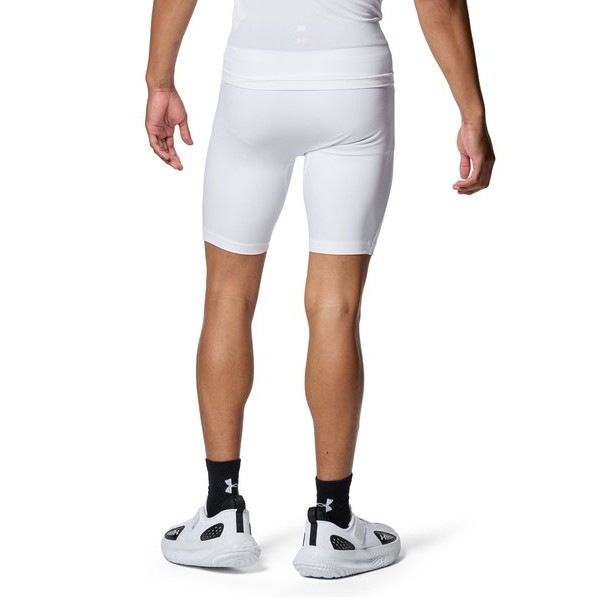 アンダーアーマー UAヒートギア コンプレッション ショーツ 1371948-100 White メンズ バスケットボール UNDER ARMOUR