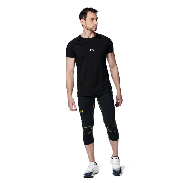 アンダーアーマー UAアンディナイアブル 3/4スライダー 1384735-001 Black/Gold メンズ ベースボール UNDER ARMOUR