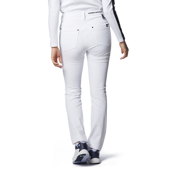 アンダーアーマー UAストレッチウーブン ツイル テーパードパンツ 1384972-100 White/White ウィメンズ レディース ゴルフ UNDER ARMOUR
