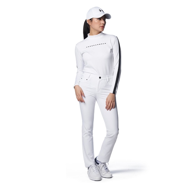 アンダーアーマー UAストレッチウーブン ツイル テーパードパンツ 1384972-100 White/White ウィメンズ レディース ゴルフ UNDER ARMOUR