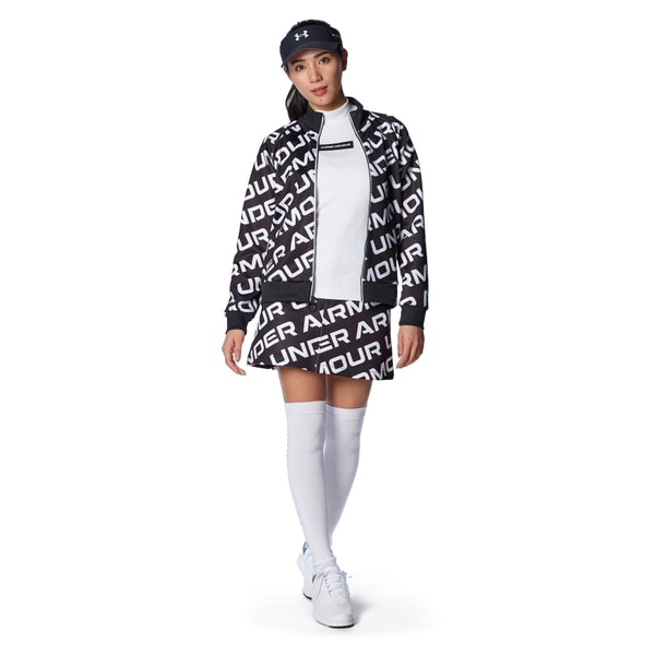 アンダーアーマー UAニット プリント スカート 1384974-001 Black/White/White ウィメンズ レディース ゴルフ UNDER ARMOUR