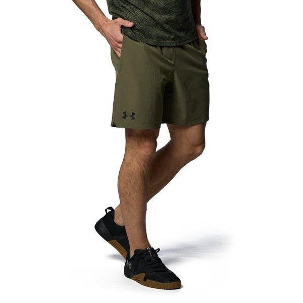 アンダーアーマー UAウーブン 7インチ ショーツ 1384809-390 Marine OD Green メンズ トレーニング UNDER ARMOUR
