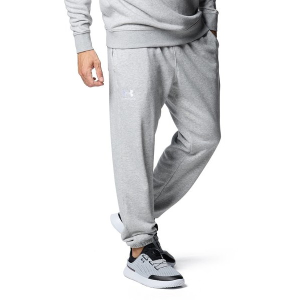 アンダーアーマー UAエッセンシャルテリー ジョガーパンツ 1384822-012 Mod Gray メンズ トレーニング UNDER ARMOUR